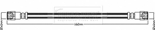 Brake Hose (BBH8608)