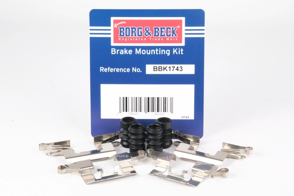 Accessory Kit, disc brake pad (BBK1743)