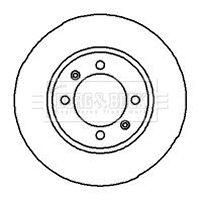 Brake Disc (BBD4849)