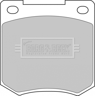 Brake Pad Set, disc brake (BBP1054)
