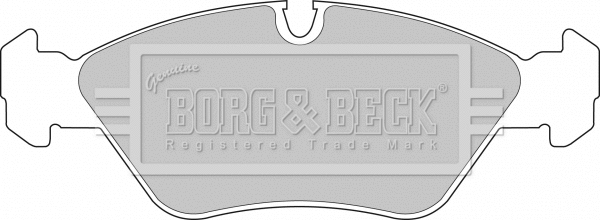 Brake Pad Set, disc brake (BBP1412)