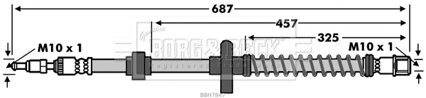 Brake Hose (BBH7847)
