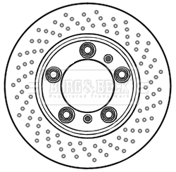 Brake Disc (BBD6002S)