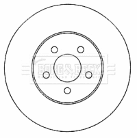 Brake Disc (BBD4568)