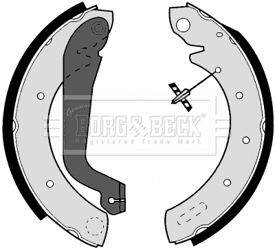 Brake Shoe Set (BBS6258)
