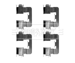 Accessory Kit, disc brake pad (BBK1294)