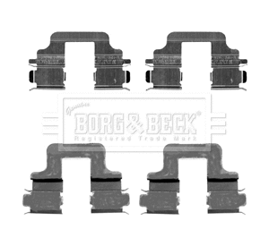 Accessory Kit, disc brake pad (BBK1224)