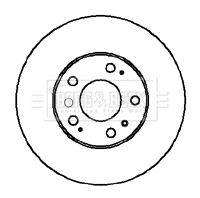 Brake Disc (BBD5855S)
