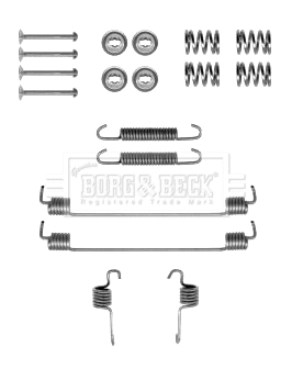 Accessory Kit, brake shoes (BBK6219)