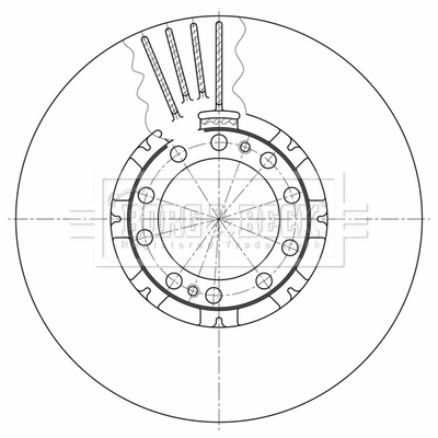 Brake Disc (BBD32657)