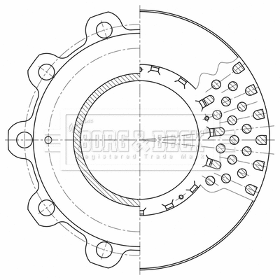 Brake Disc (BBD32607)