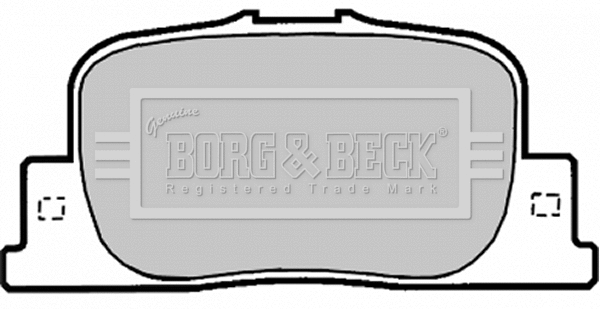 Brake Pad Set, disc brake (BBP1878)