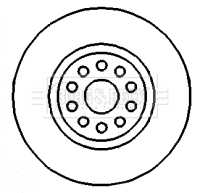 Brake Disc (BBD4439)