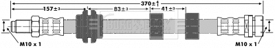 Brake Hose (BBH6657)
