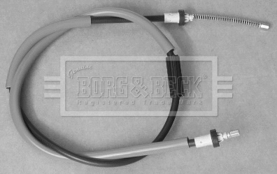 Cable Pull, parking brake (BKB3198)