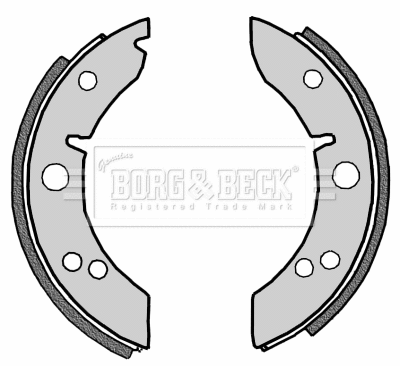 Brake Shoe Set (BBS6154)