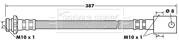 Brake Hose (BBH7510)