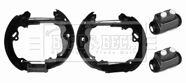 Brake Shoe Set (BBS1045K)