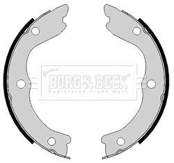 Brake Shoe Set, parking brake (BBS6370)