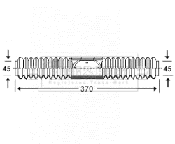 Bellow Kit, steering (BSG3216)