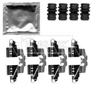 Accessory Kit, disc brake pad (BBK1339)