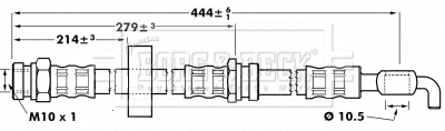 Brake Hose (BBH7083)