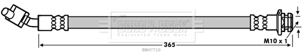 Brake Hose (BBH7710)