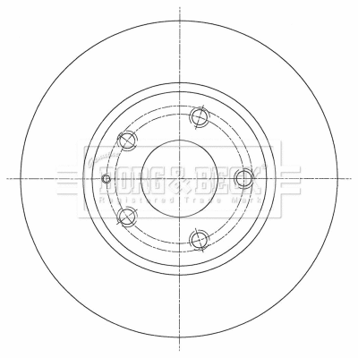 Brake Disc (BBD5380)