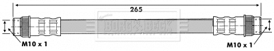 Brake Hose (BBH6831)