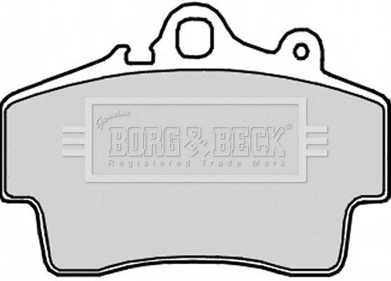Brake Pad Set, disc brake (BBP2191)