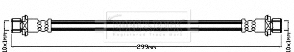 Brake Hose (BBH8228)