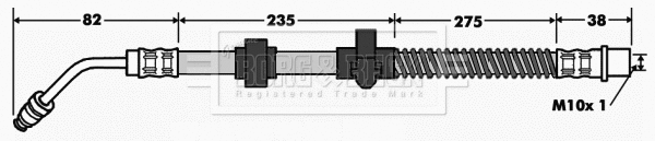 Brake Hose (BBH7518)