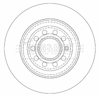 Brake Disc (BBD4507)