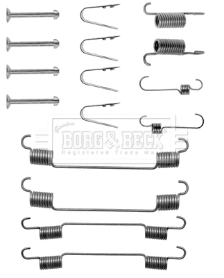 Accessory Kit, brake shoes (BBK6100)