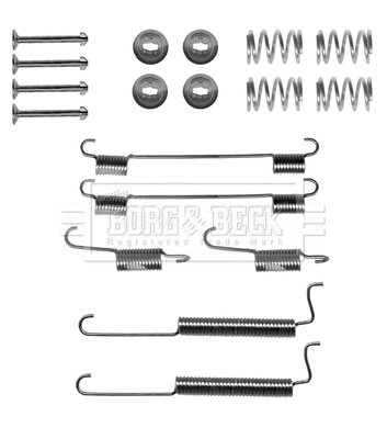 Accessory Kit, brake shoes (BBK6198)