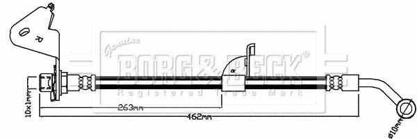 Brake Hose (BBH8051)