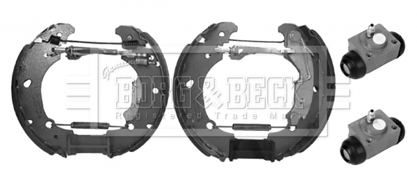 Brake Shoe Set (BBS1153K)