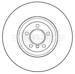 Brake Disc (BBD6018S)