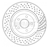 Brake Disc (BBD5781S)