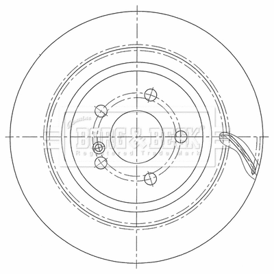 Brake Disc (BBD6118S)