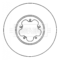 Brake Disc (BBD4563)