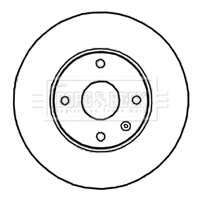 Brake Disc (BBD4794)