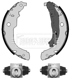 Brake Shoe Set (BBS1137K)
