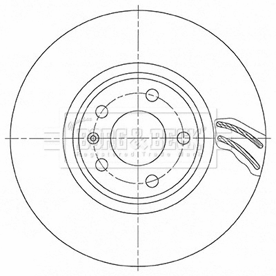 Brake Disc (BBD6163S)