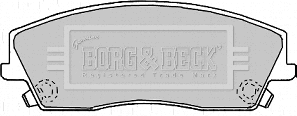 Brake Pad Set, disc brake (BBP2167)