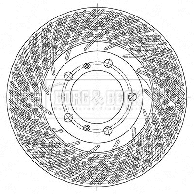 Brake Disc (BBD6153S)