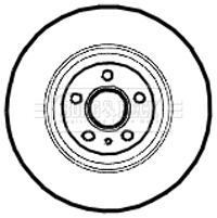 Brake Disc (BBD5807S)