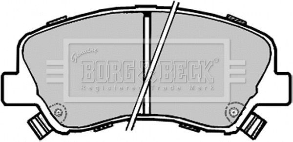 Brake Pad Set, disc brake (BBP2330)