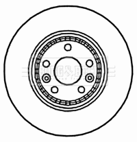 Brake Disc (BBD4781)