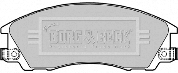 Brake Pad Set, disc brake (BBP1842)